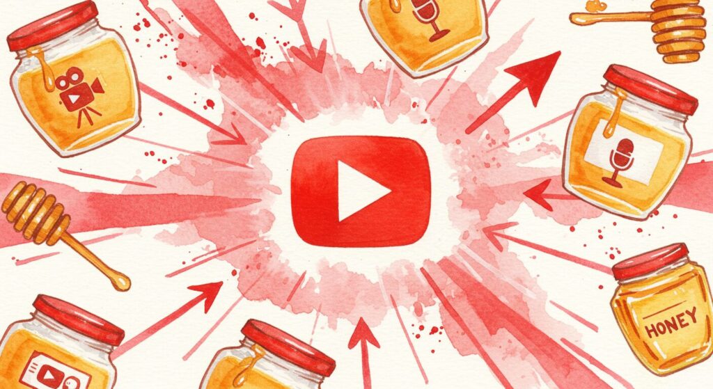 ロイヤルハニー YouTuberを活用した拡散戦略