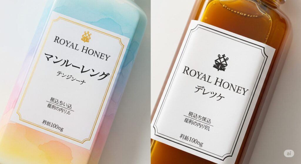 ロイヤルハニーの正規品と偽物の見分け方