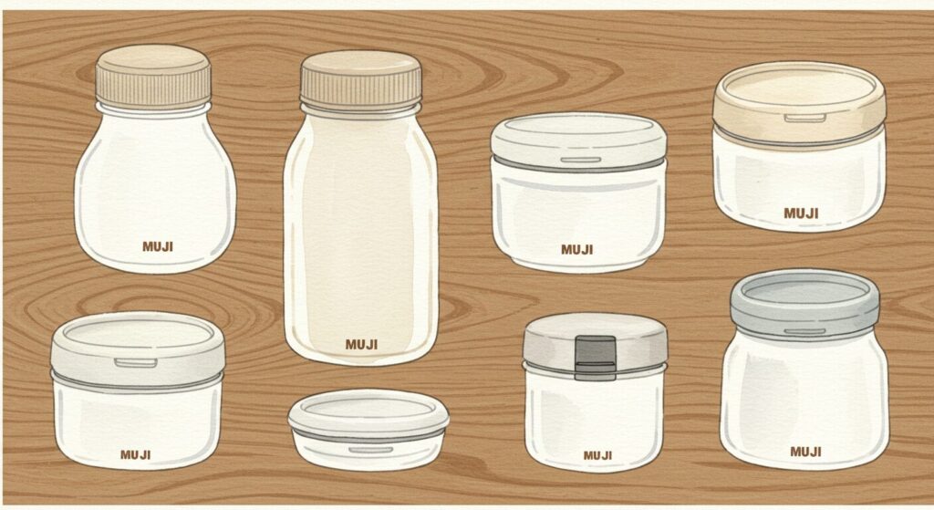 無印良品のキッチン用品との比較